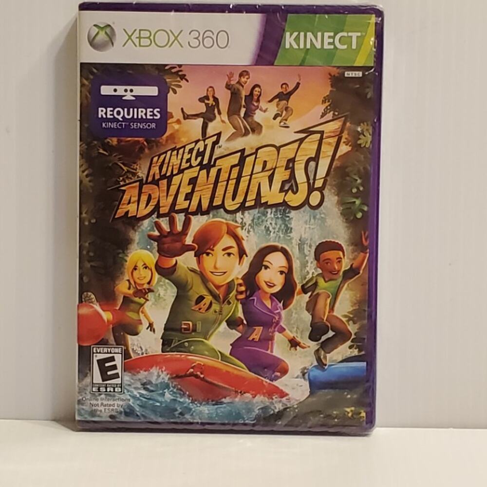 Kinect Adventures! xbox 360 New, sealed